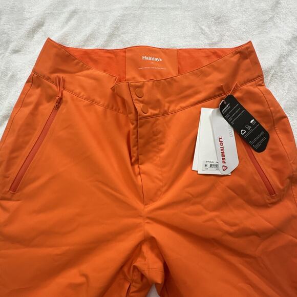 Halfdays Alessandra Ski Snowboard Pants Womens Size Large Orange Flame MSRP $275 - Picture 12 of 16